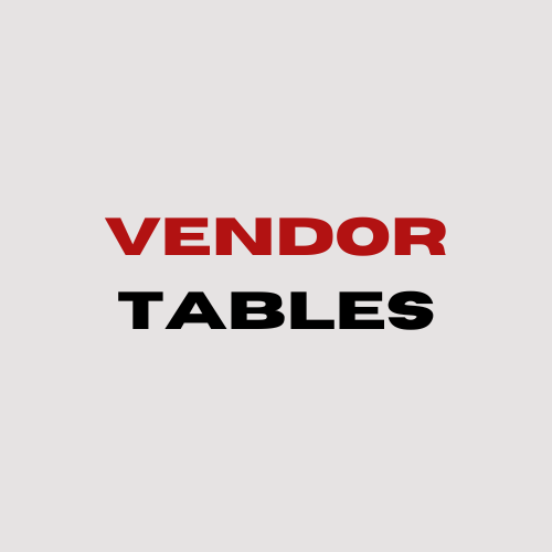 Vendor Tables